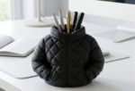 puffer jacket pen holder